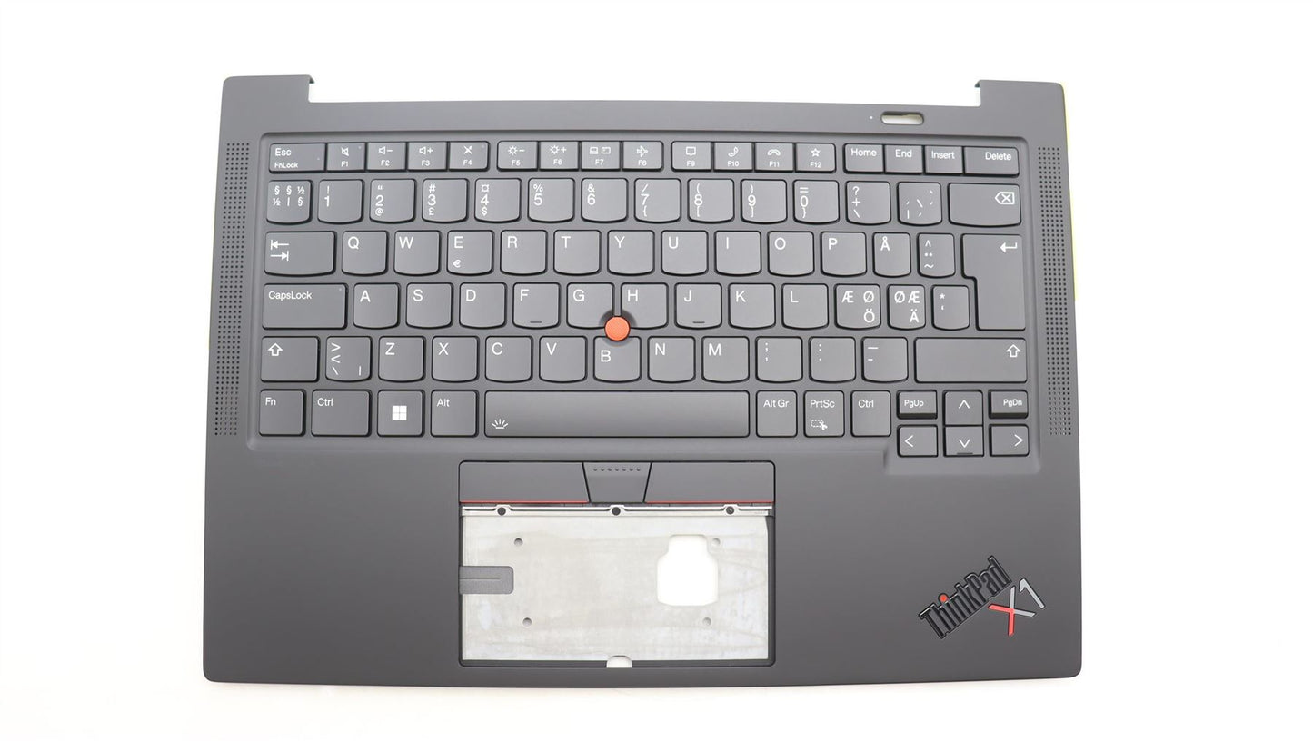 Lenovo ThinkPad X1 11th Gen Palmrest Cover Keyboard Nordic Black 5M11H62826