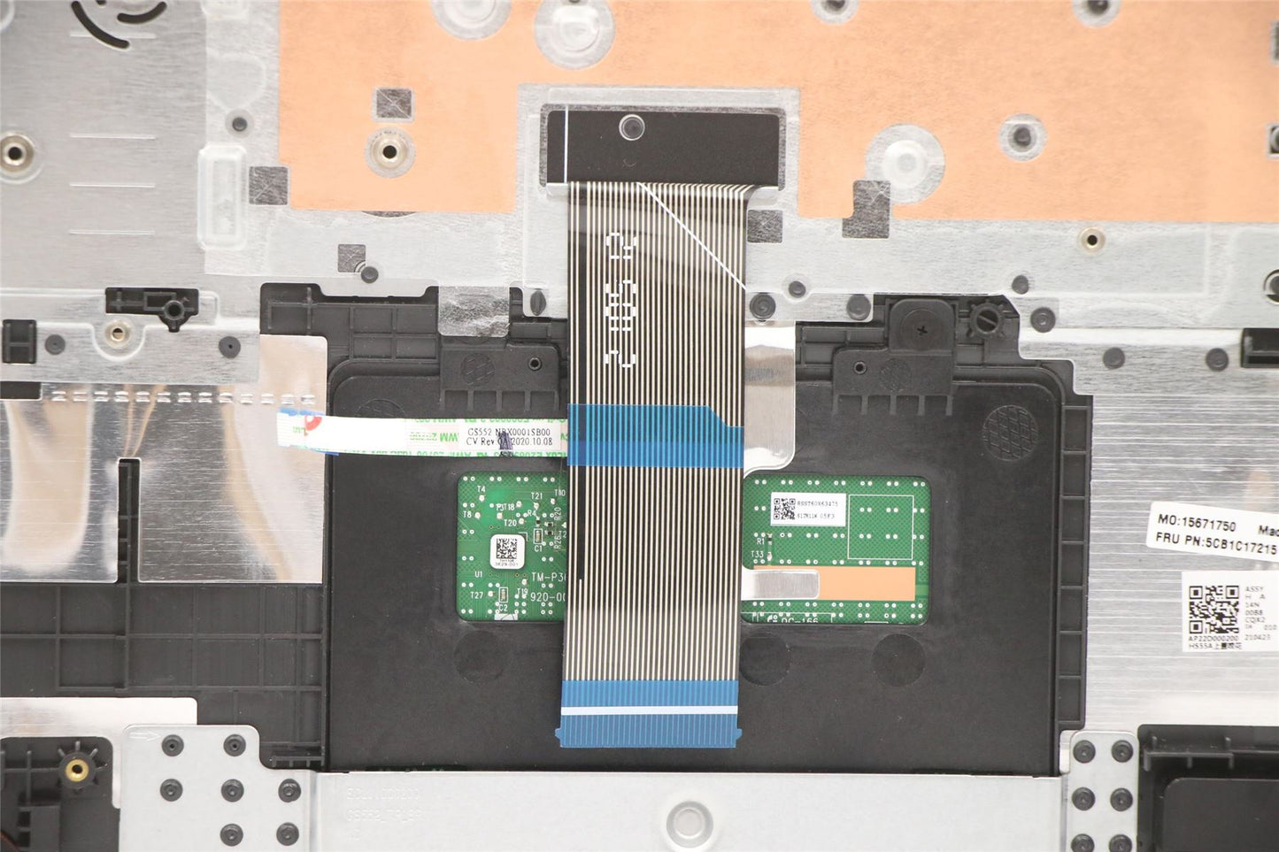 Lenovo Upper Case ASM_GER L81X8 NFPBKDIS 5CB1C17215
