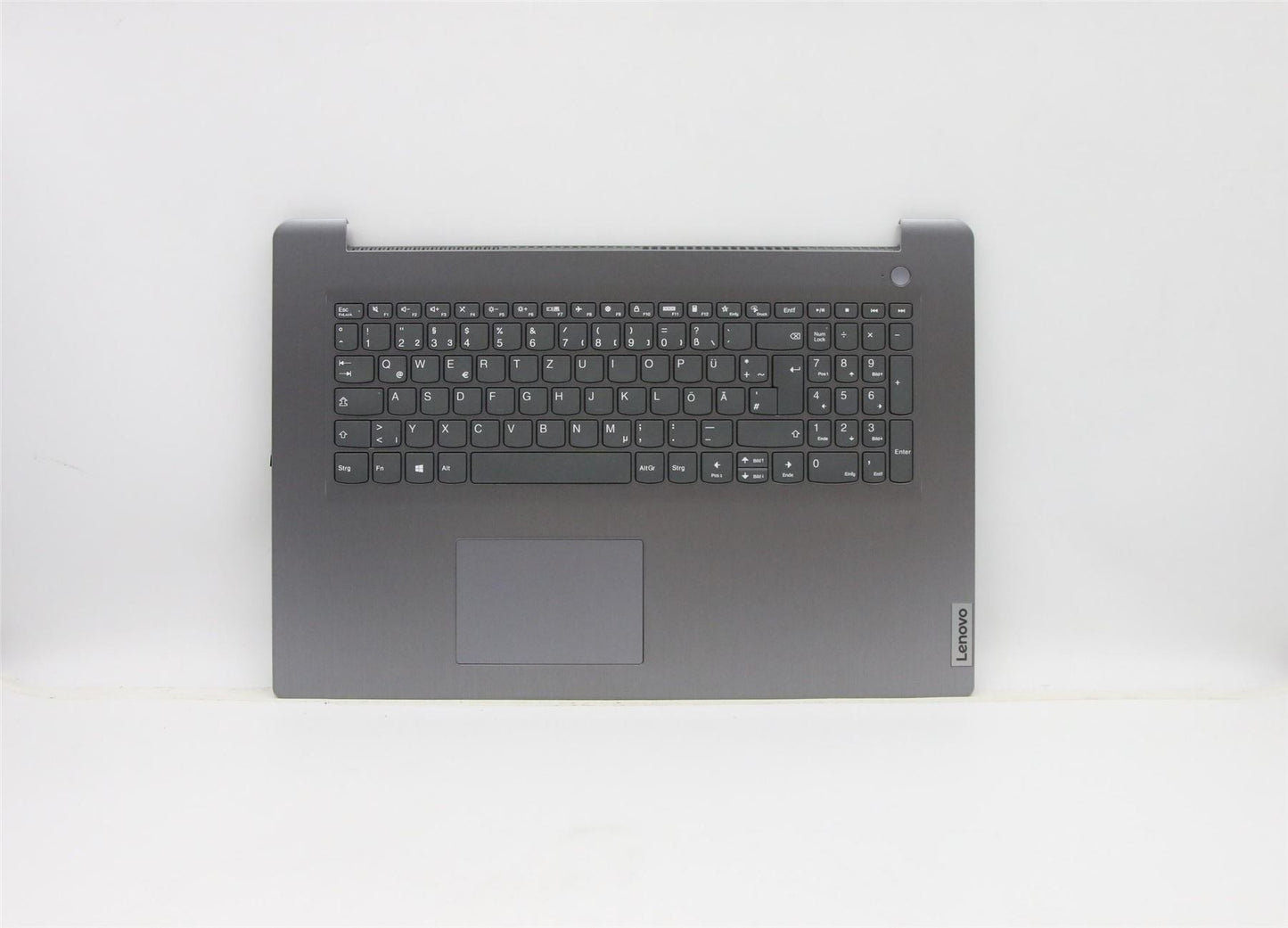Lenovo IdeaPad 3-17ITL6 Palmrest Touchpad Cover Keyboard German Grey 5CB1B97594