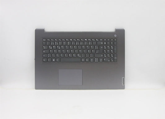 Lenovo IdeaPad 3-17ITL6 Palmrest Touchpad Cover Keyboard German Grey 5CB1B97594