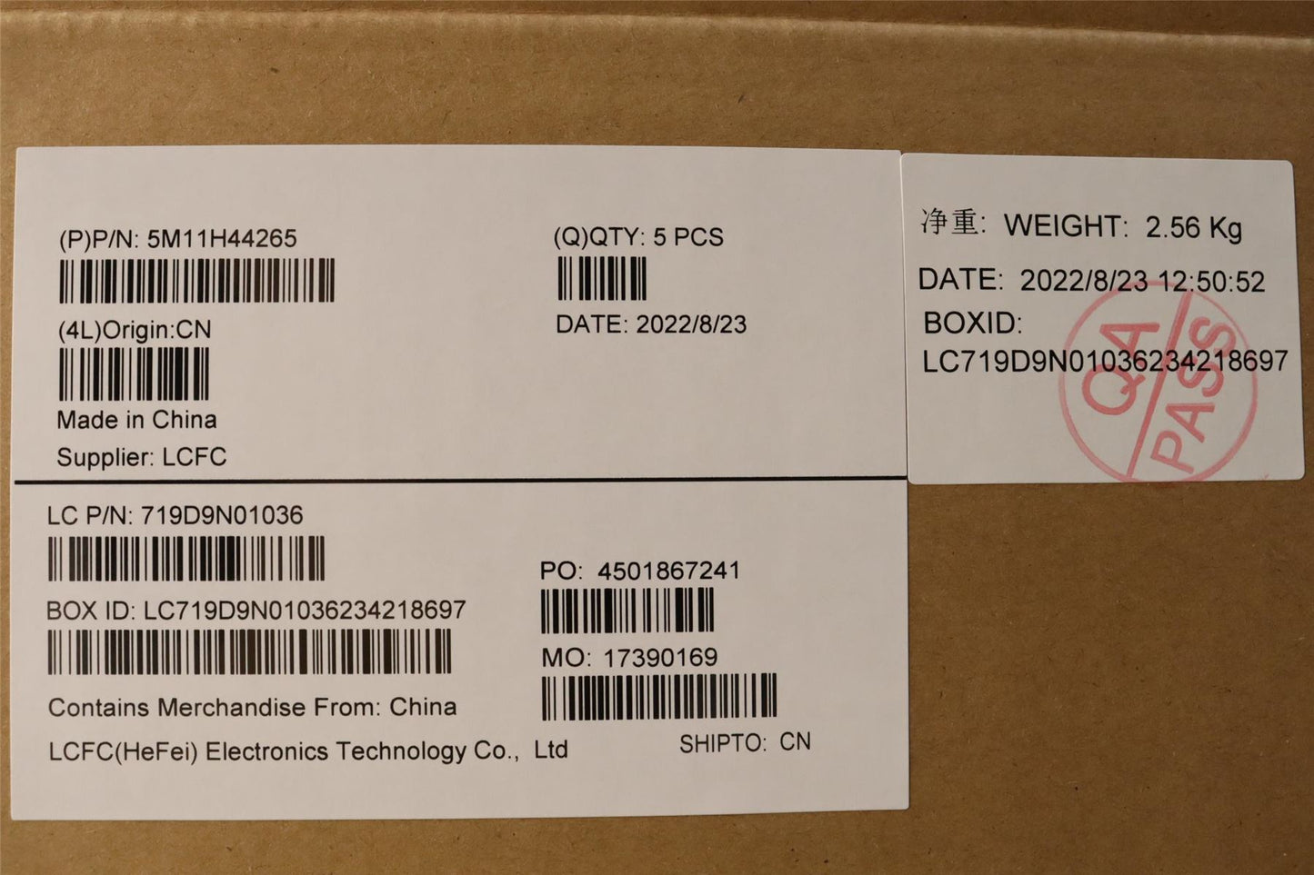 Lenovo Carbon X1 10th Keyboard Palmrest Top Cover German Black 5M11H44265