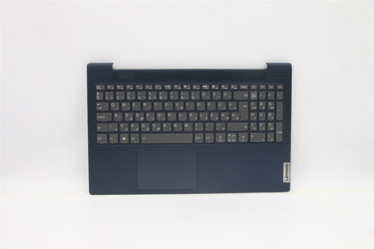 Lenovo IdeaPad 5-15ALC05 Keyboard Palmrest Top Cover Hungarian Blue 5CB1B42876