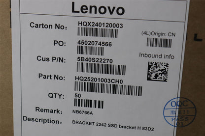 Lenovo BRACKET 2242 SSD bracket H 83D2 5B40S22270