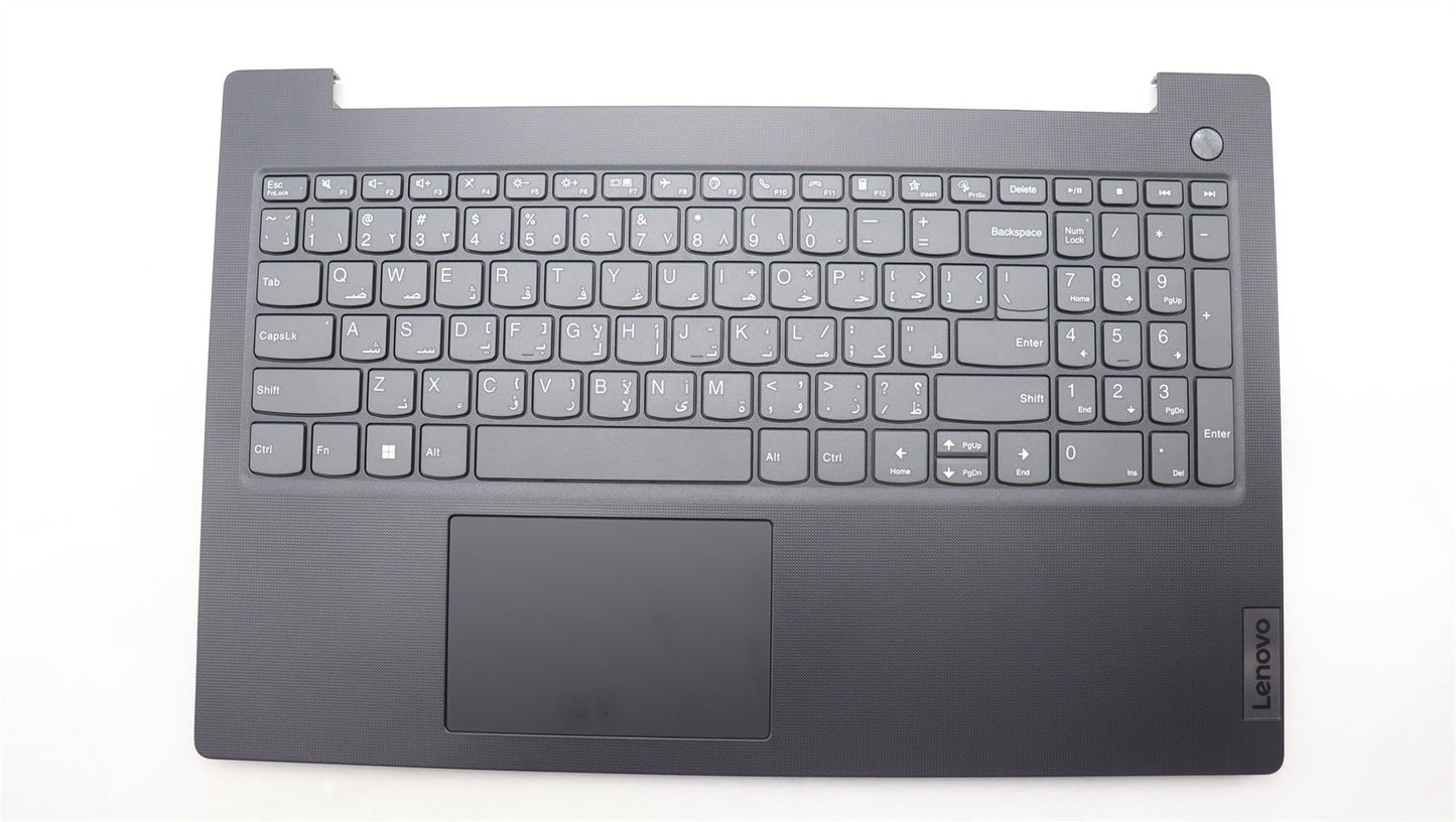 Lenovo V15 G4 IRU Palmrest Cover Touchpad Keyboard Arabic Silver 5CB1L67768