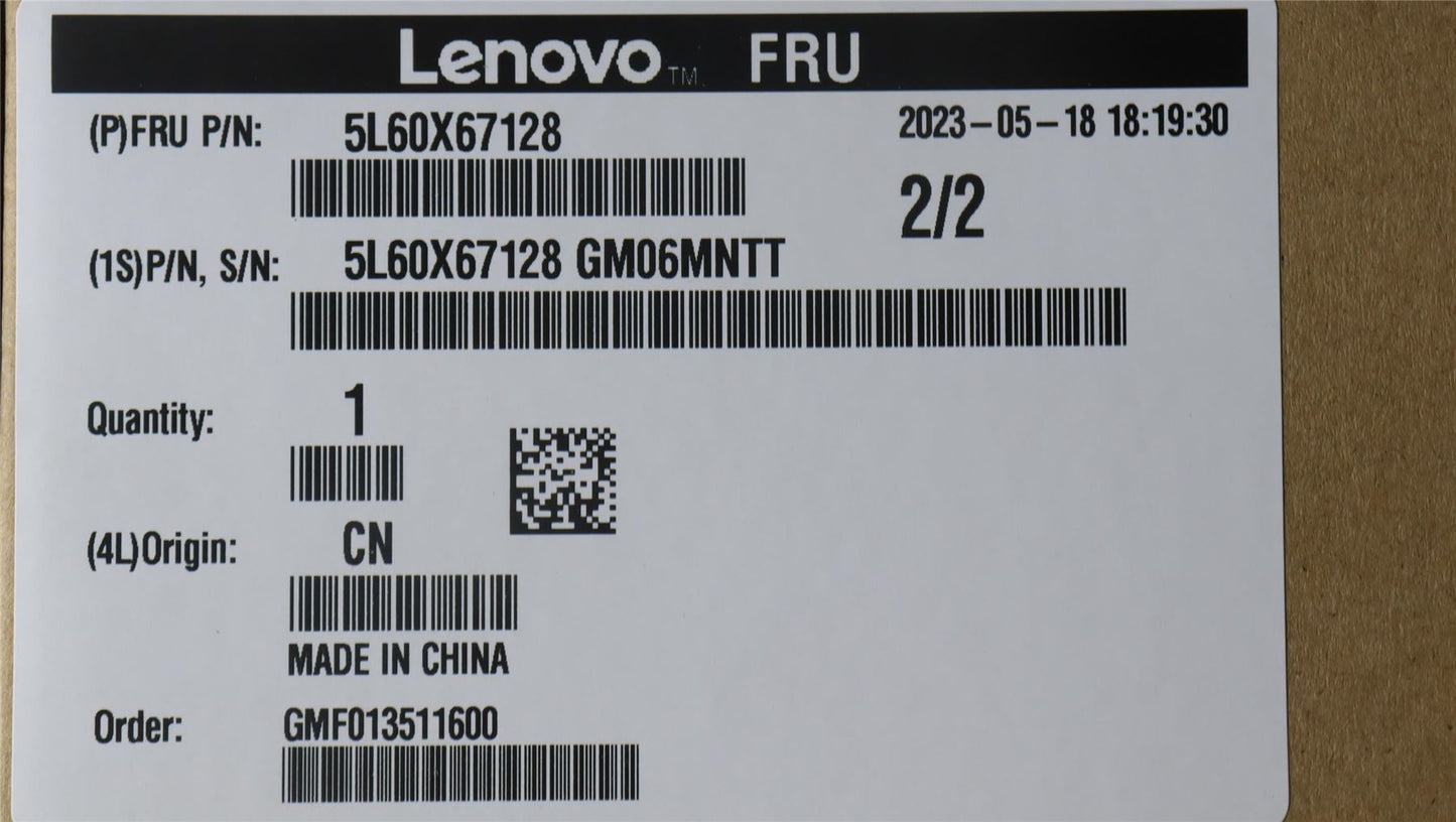 Lenovo LINECORD Fru,US/CA,1.8M,18A,3P,NON-LH 5L60X67128