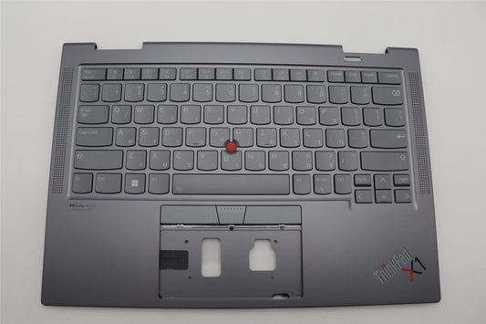 Lenovo ThinkPad X1 6th Gen Keyboard Palmrest Top Cover Hebrew 5M11C40965