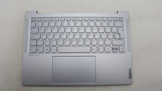 Lenovo Yoga 6 14IRH8 Palmrest Cover Touchpad Keyboard UK Mineral Grey 5CB1L88255