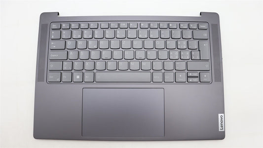Lenovo Yoga 7 14APH8 Palmrest Cover Touchpad Keyboard Switzerland 5CB1L80315