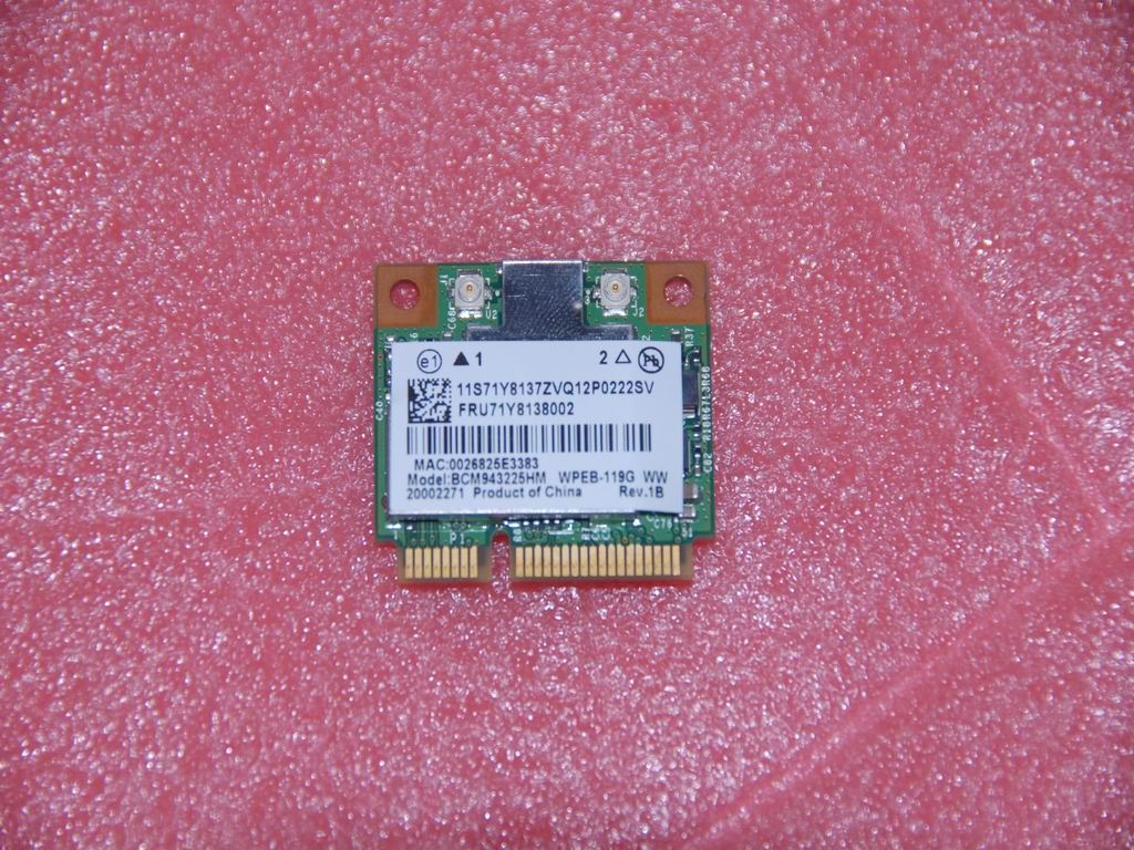 Lenovo Gemtek WPEB-119GN139WW/BCM43225 HMC WiFi WLAN Board 20002271