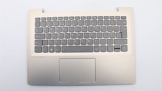 Lenovo IdeaPad 520S-14IKB Keyboard Palmrest Top Cover UK Grey Backlit 5CB0N78414