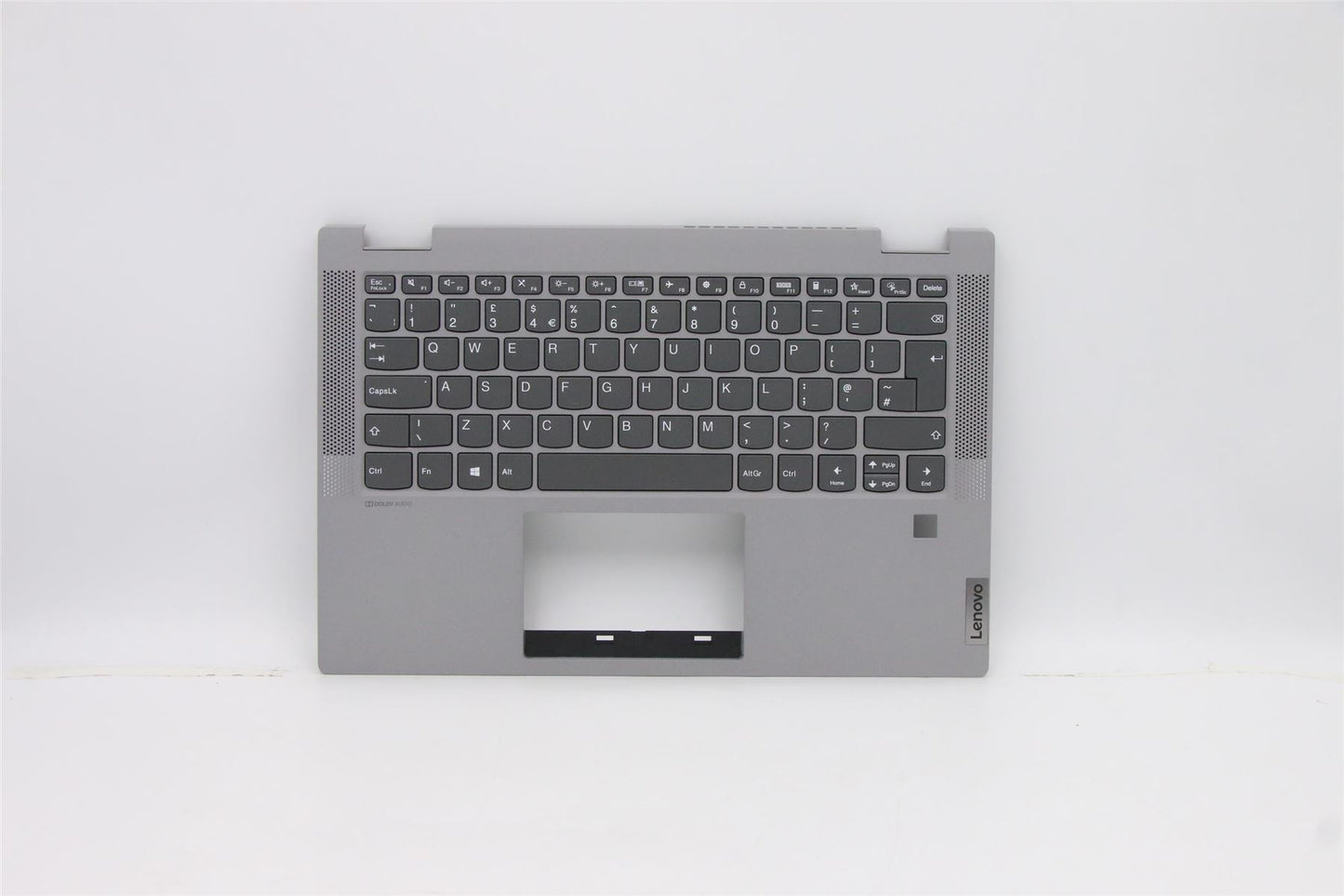 Lenovo Flex 5-14IIL05 Keyboard Palmrest Top Cover UK Grey 5CB0Y85396