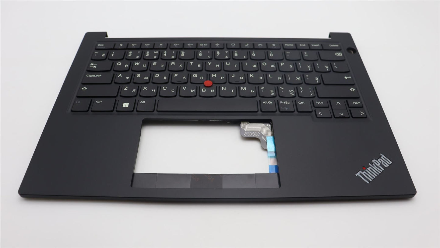 Lenovo ThinkPad E14 Gen 5 Keyboard Palmrest Top Cover Russian Black 5M11L92287