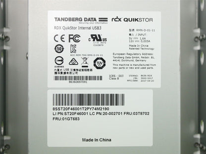 Lenovo TAPE_DRIVE FRU TD USB3.0 RDX 03T8702