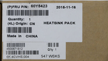 Lenovo FRU LV Cooling Field Replaceable Unit Fan 60Y5423
