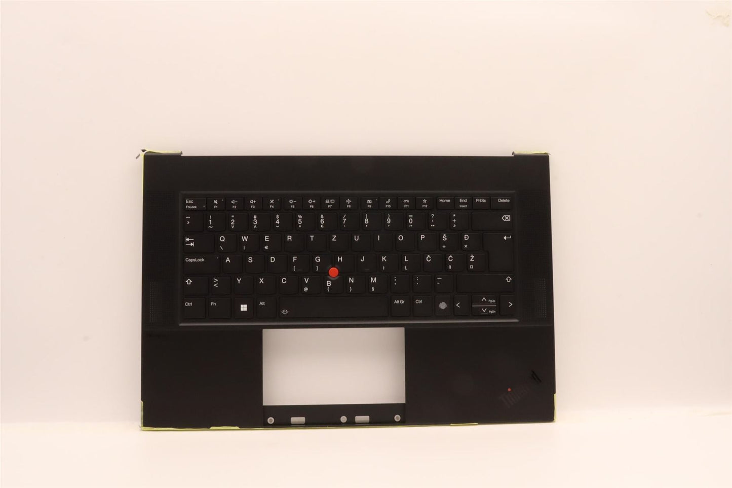 Lenovo ThinkPad Z16 Gen 1 Keyboard Palmrest Top Cover Slovenian Black 5M11J13372