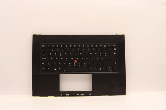 Lenovo ThinkPad Z16 Gen 1 Keyboard Palmrest Top Cover Slovenian Black 5M11J13372