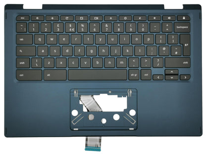 Acer Chromebook Spin CP513-1HL Palmrest Cover Keyboard UK Blue 6B.AA0N7.019