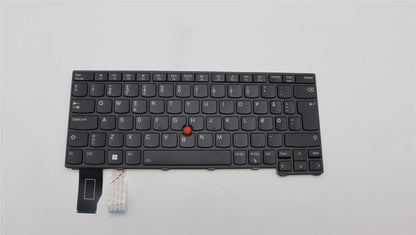 Lenovo Yoga L13 4 X13 3 L13 3 Keyboard Danish Black Backlit 5N21H76819