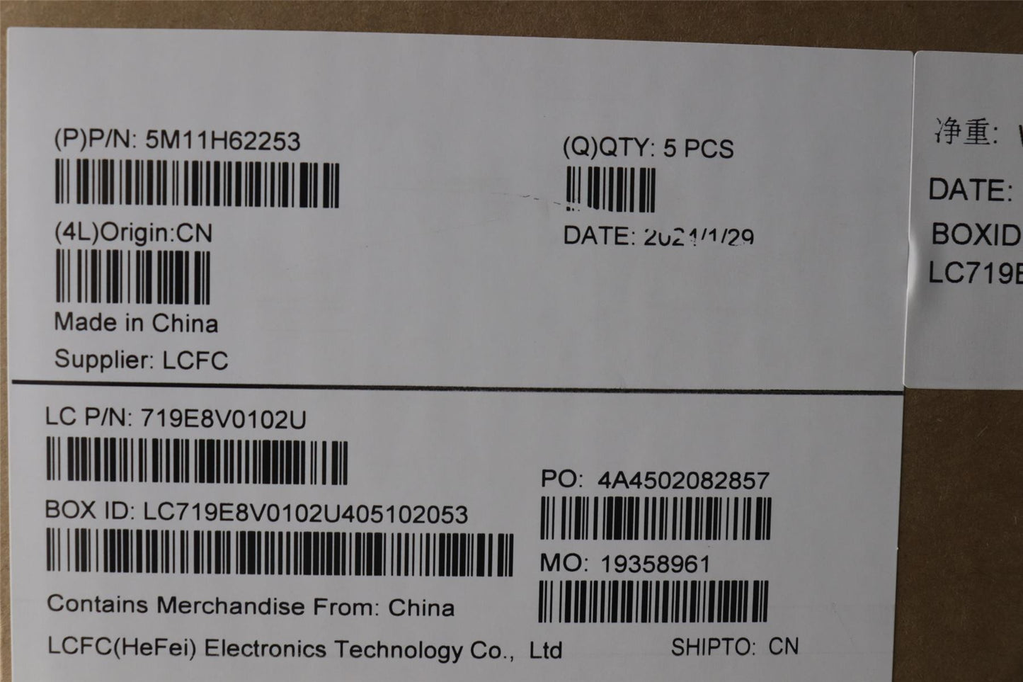 Lenovo ThinkPad X1 8th Gen Keyboard Palmrest Top Cover French Grey 5M11H62253