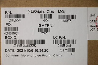 Lenovo Upper Case ASM_GER L82H7 SD NFPBLD 5CB1C04548