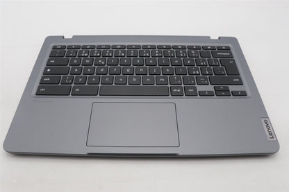 Lenovo 14e Gen3 Keyboard Palmrest Top Cover Czech Black Backlit 5M11H61911
