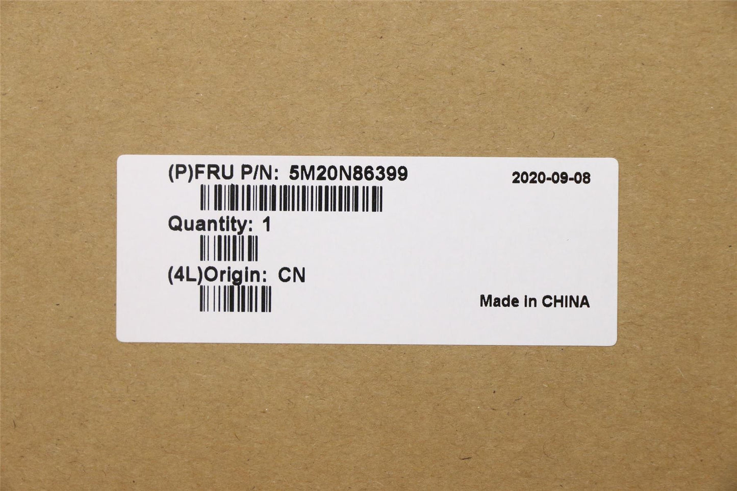 Lenovo 5M20N86399 MECHANICAL DUMMY ODD LCR L80XL PT
