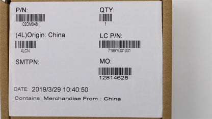 Lenovo 02DM048 LABEL FRU Label E495 MODEL NAME MYLAR