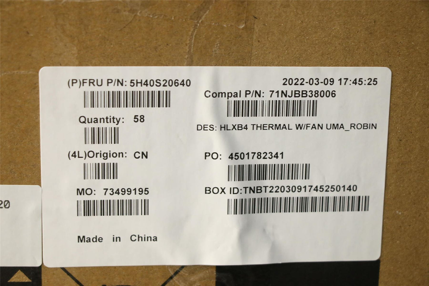 Lenovo ThinkBook 14 G4 ABA 14 G5 ABP Thermal Heatsink Cooling Fan 5H40S20641