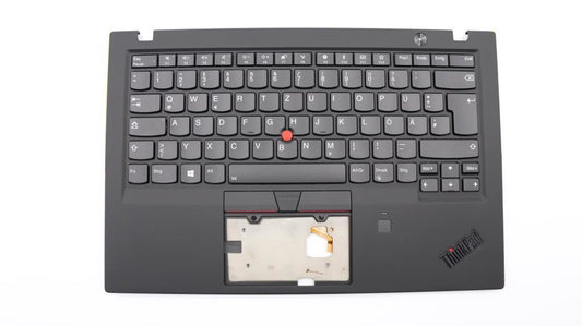 Lenovo ThinkPad X1 6th Gen Palmrest Touchpad Cover Keyboard German Black 01YR542