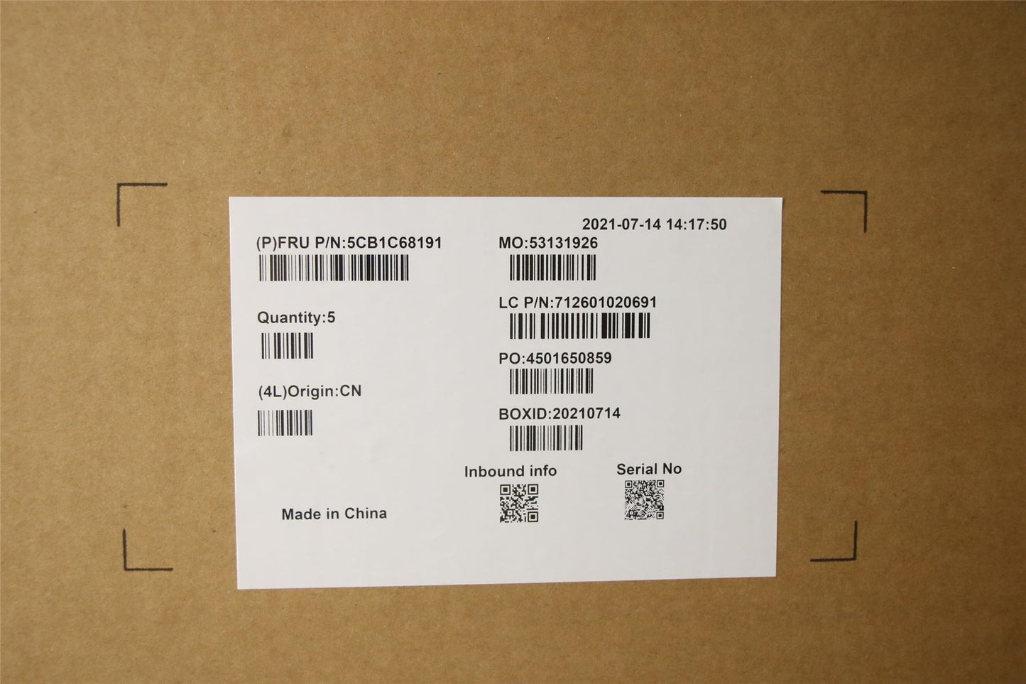 Lenovo IdeaPad 4G-14Q8C05 Keyboard Palmrest Top Cover Norwegian 5CB1C68191