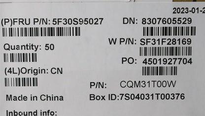 Lenovo FP BD W 82XX SB 5F30S95027