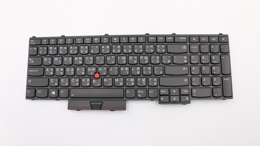 Genuine Lenovo ThinkPad P51 P71 Keyboard Thai Black 01HW234