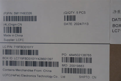 Lenovo MECH_ASM FRU KB TUR(TRI)UK Bk 5M11N93327