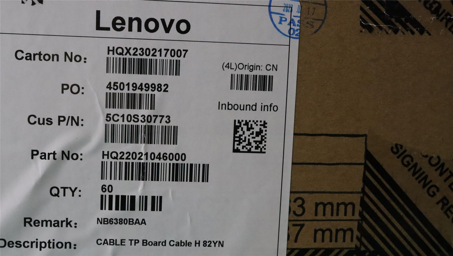 Lenovo TP Board Cable H 82YN 5C10S30773