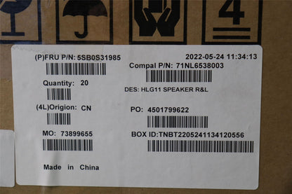 Lenovo IdeaPad 3 16IAH7 3 16ARH7 Speaker Speakers 5SB0S31985