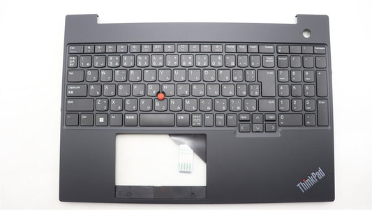Lenovo ThinkPad E16 Gen 1 Keyboard Palmrest Top Cover Russian Grey 5M11H94822