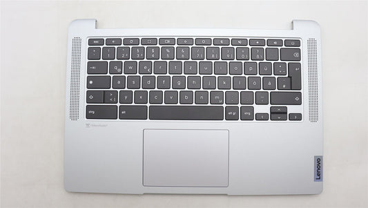 Lenovo Slim IP 3 14M868 Palmrest Cover Touchpad Keyboard German Grey 5CB1L30349