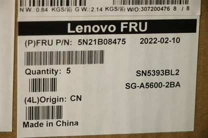 Lenovo ThinkPad P15s 2 T15 2 Keyboard UK Europe Grey 5N21B08475
