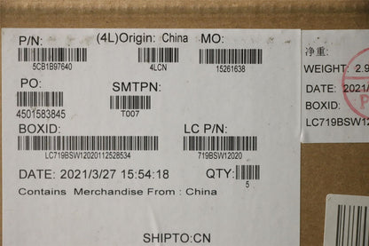Lenovo IdeaPad 3-14ALC6 Palmrest Cover Touchpad Keyboard Swiss Blue 5CB1B97640