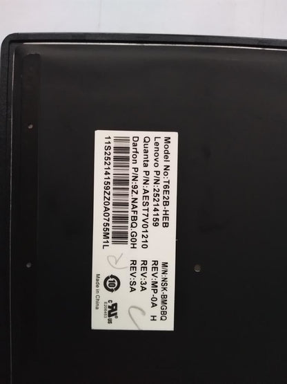 Lenovo HEB-T6E2B-DF-BlackeyBlackFrame-BLKBD Hebrew Keyboard 25214159