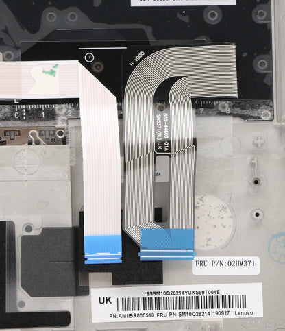Lenovo MECH_ASM Ccov,SLV,BLKBD,FPR,SR,LTN 02HM371