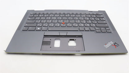 Lenovo ThinkPad X1 8th Gen Keyboard Palmrest Top Cover Thai Grey 5M11H62500