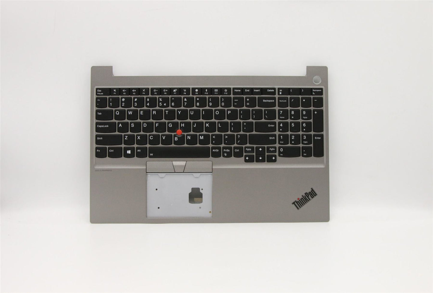 Lenovo ThinkPad E15 Keyboard Palmrest Top Cover US Euro Silver 5M10V16986
