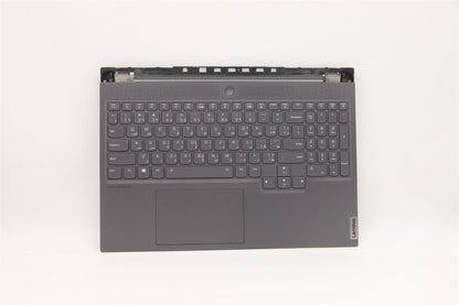 Lenovo 7 16ITHg6 Palmrest Cover Touchpad Keyboard Arabic Grey 5CB1D05145