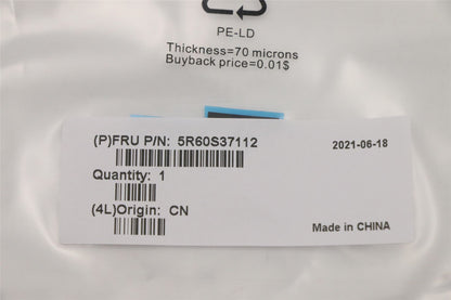 Lenovo RUBBER Camera Rubber WT 82EF R+L 5R60S37112