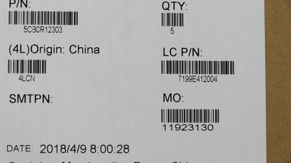 Lenovo IdeaPad 530S-15IKB Hinge Cap Strip Trim Cover Blue 5CB0R12303