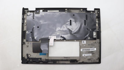 Lenovo ThinkPad X13 Gen 4 Keyboard Palmrest Top Cover Norwegian Black 5M11L64145