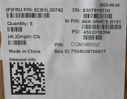 Lenovo Upper Case ASM_BEL W 82Y0 SB BL 5CB1L30742