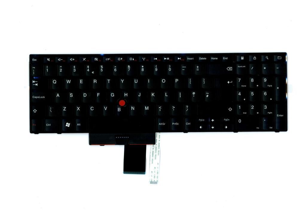 Genuine Lenovo ThinkPad Edge E520 E525 Keyboard UK Black 04W0865 04W0901