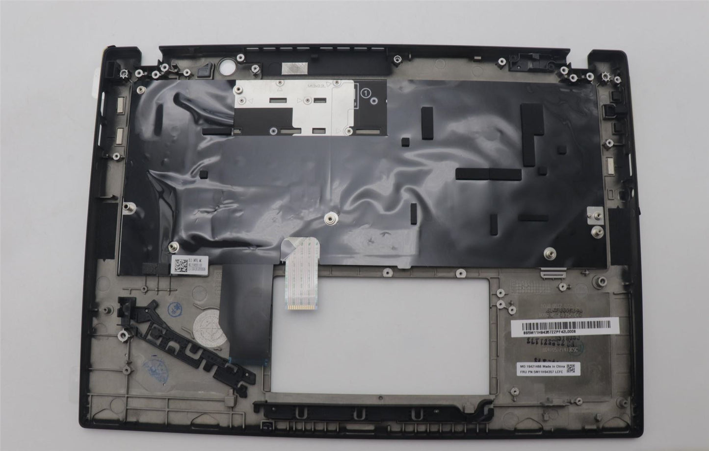 Lenovo ThinkPad X13 Gen 4 Keyboard Palmrest Top Cover Arabic Black 5M11H94357